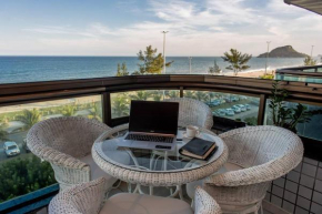 Apt frente ao mar com piscina - Posto 9 Recreio